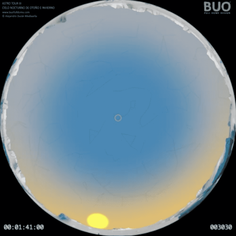 PROGRAMA PLANETARIO DIGITAL: Astro Tour IV, astronomía, constelaciones, Polo Norte.