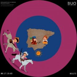Don Quixote of La Mancha, planetariums of astronomy and literature.