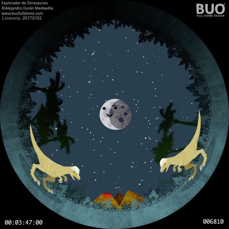 Catalog of dinosaurs for children's education for astronomy digital planetariums.